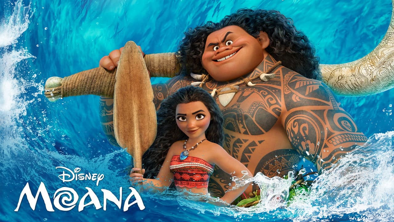 Moana — backdrops with title 6