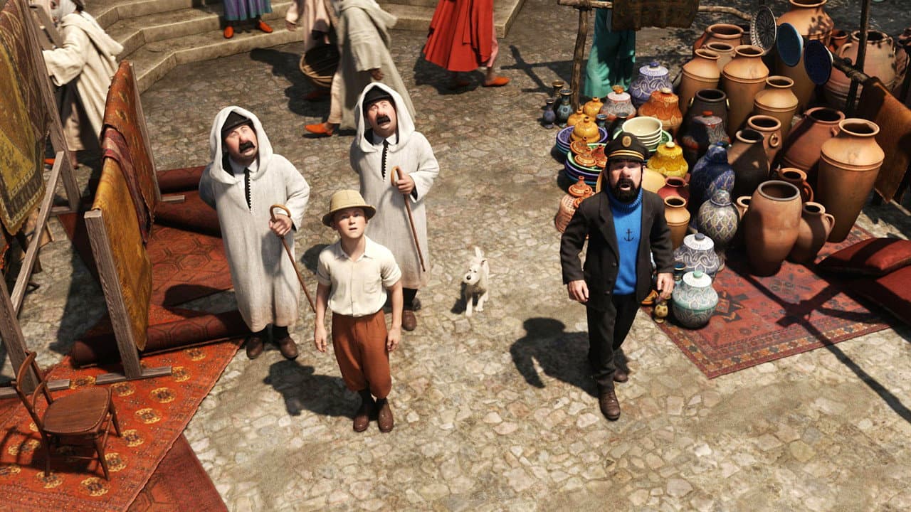 The Adventures of Tintin — backdrops 5