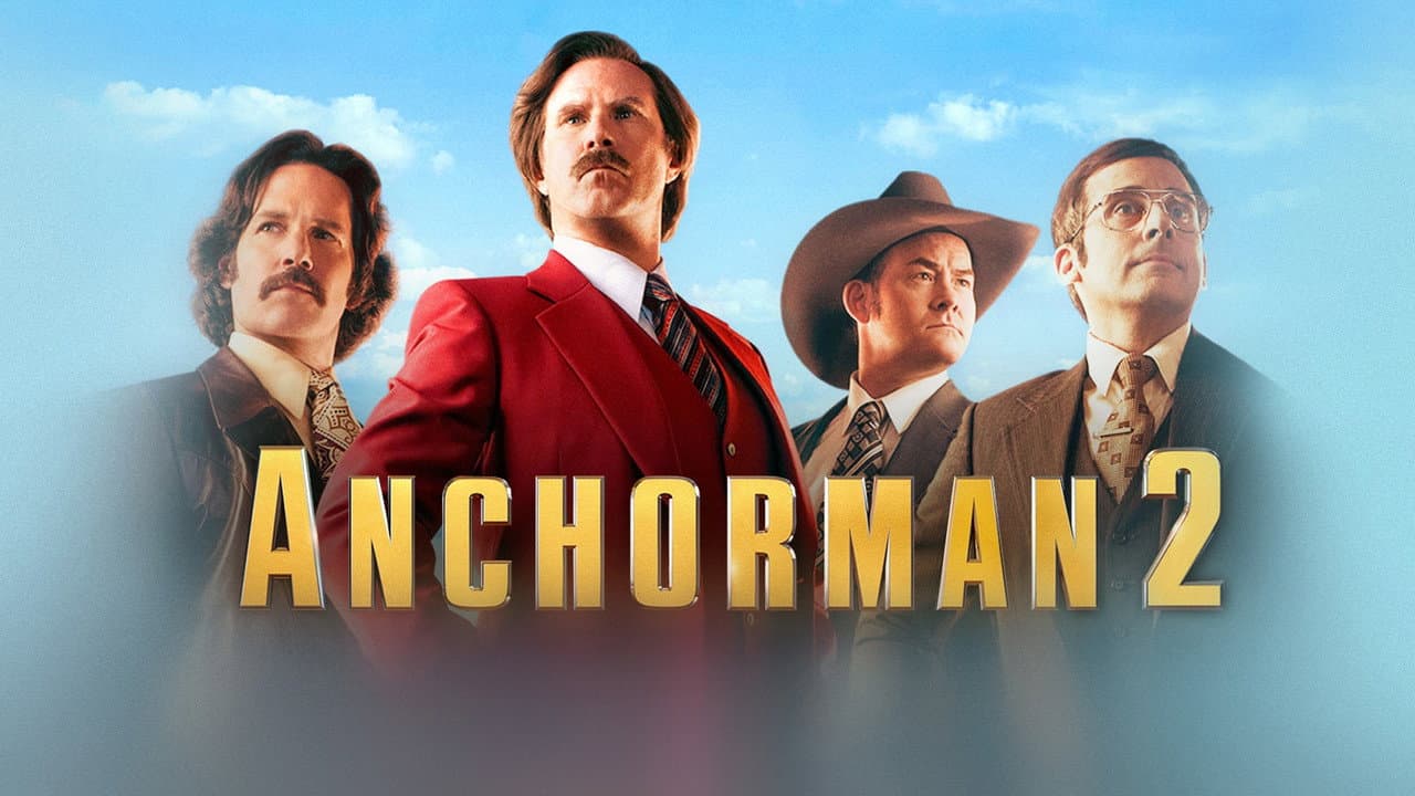 Anchorman 2: The Legend Continues — backdrops with title 8
