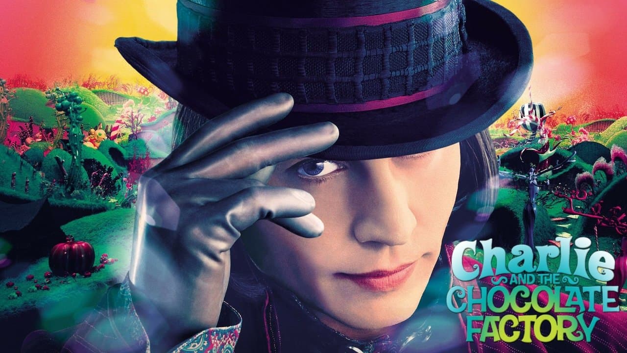 Charlie and the Chocolate Factory — backdrops with title 1
