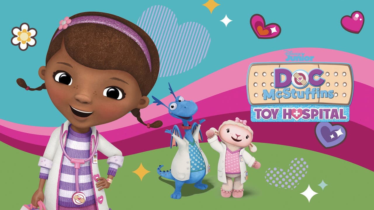 Doc McStuffins — backdrops with title 8
