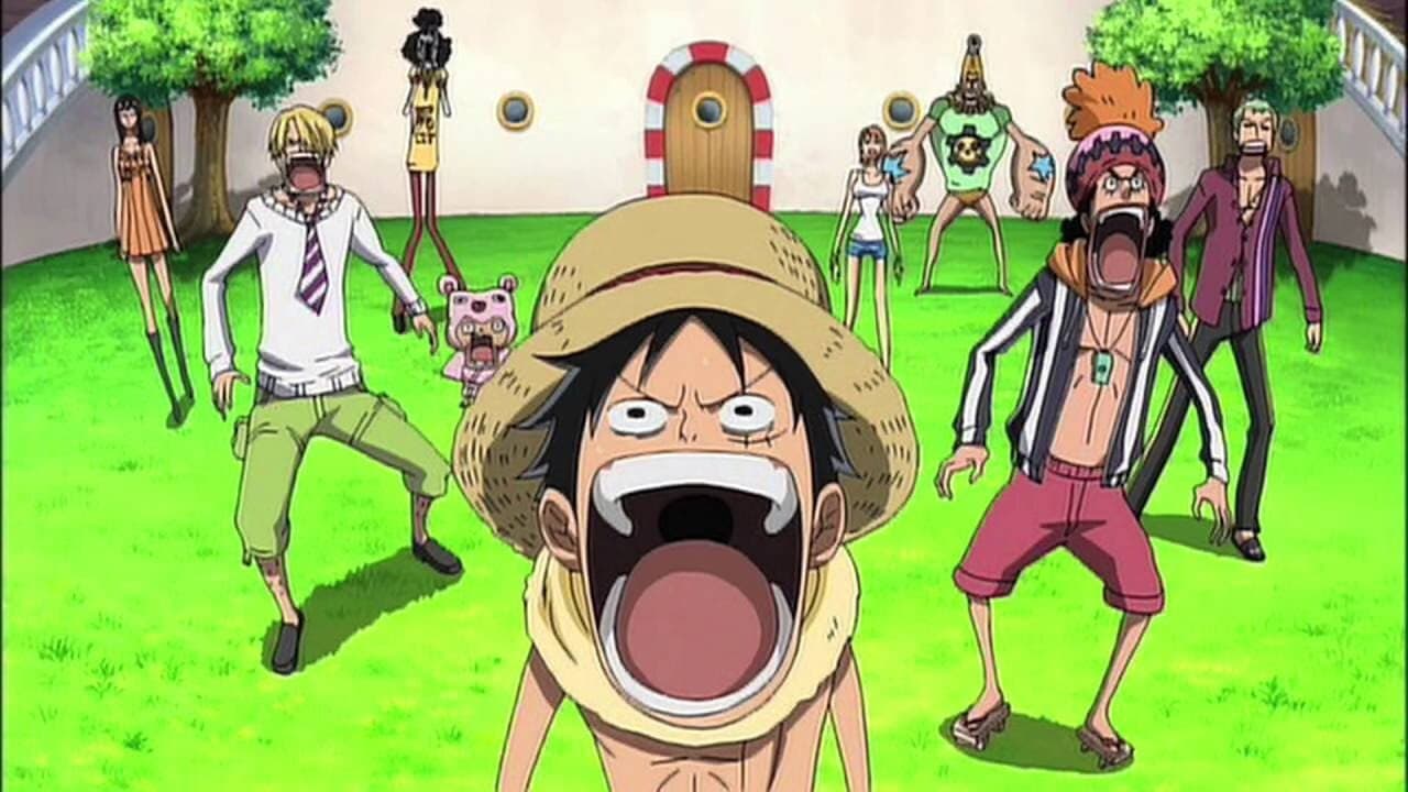 One Piece Film: Strong World — backdrops 3