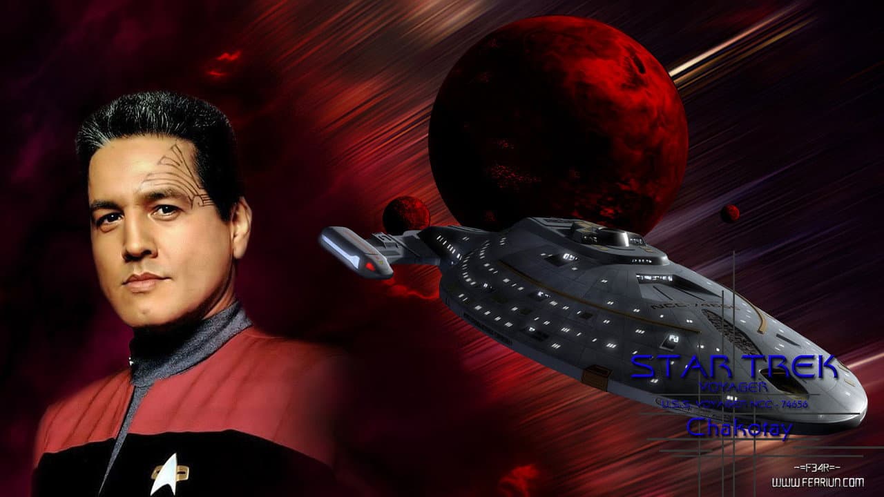 Star Trek: Voyager — backdrops with title 6