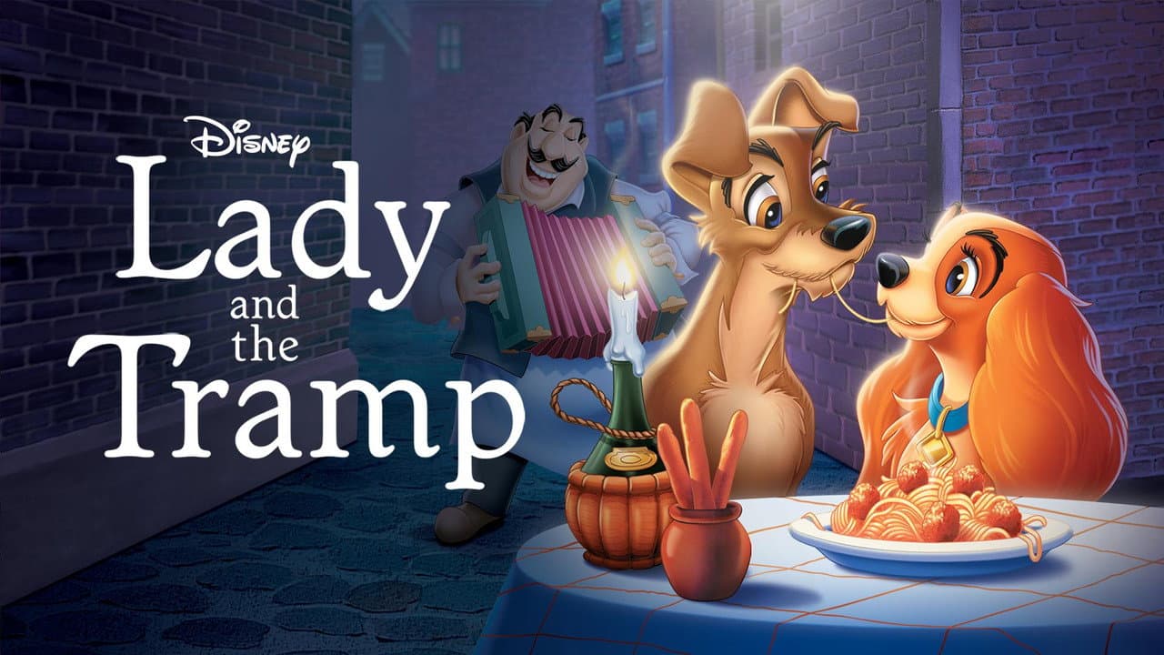Lady and the Tramp — backdrops with title 2