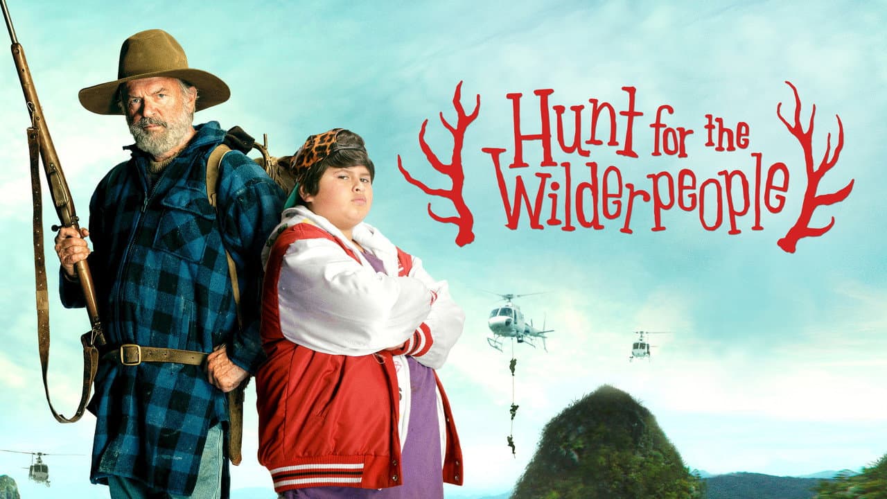 Hunt for the Wilderpeople — backdrops with title 6