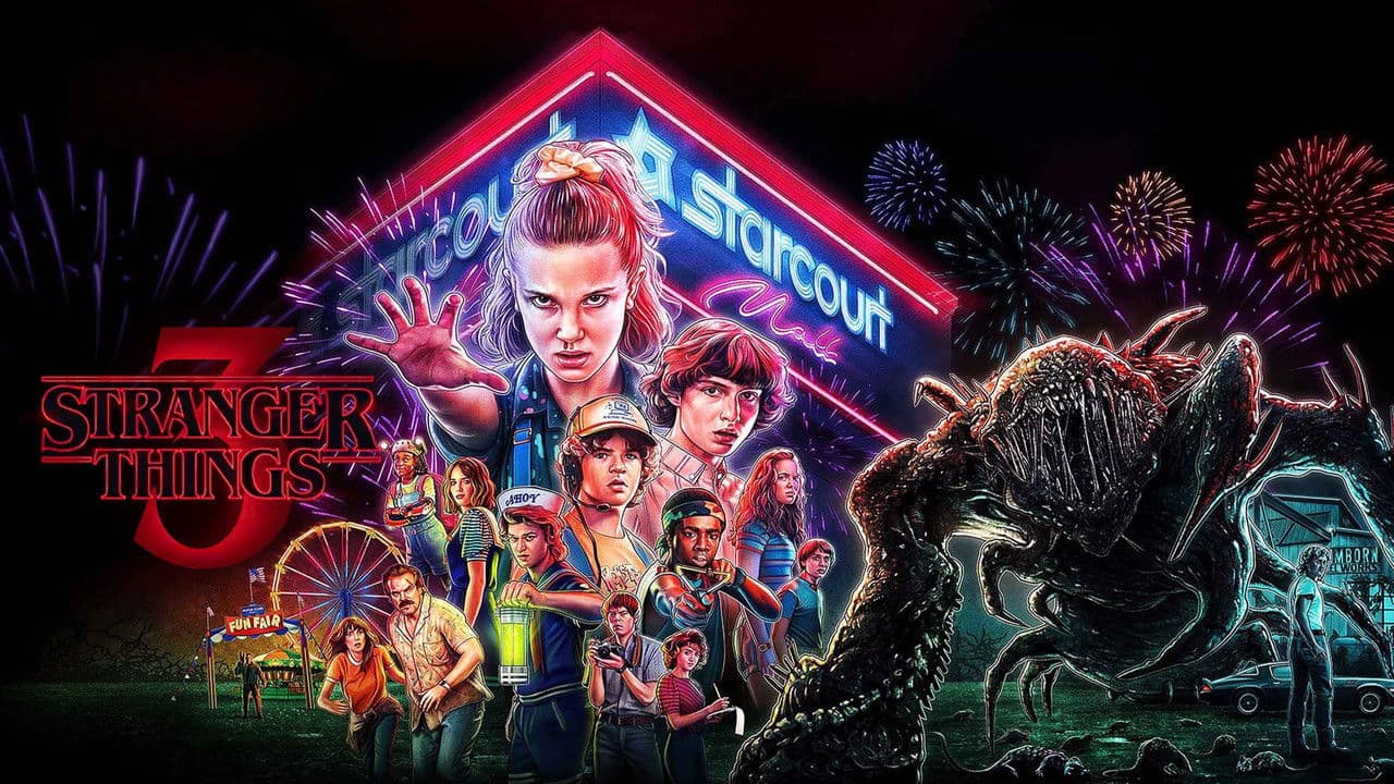 Stranger Things — backdrops with title 4