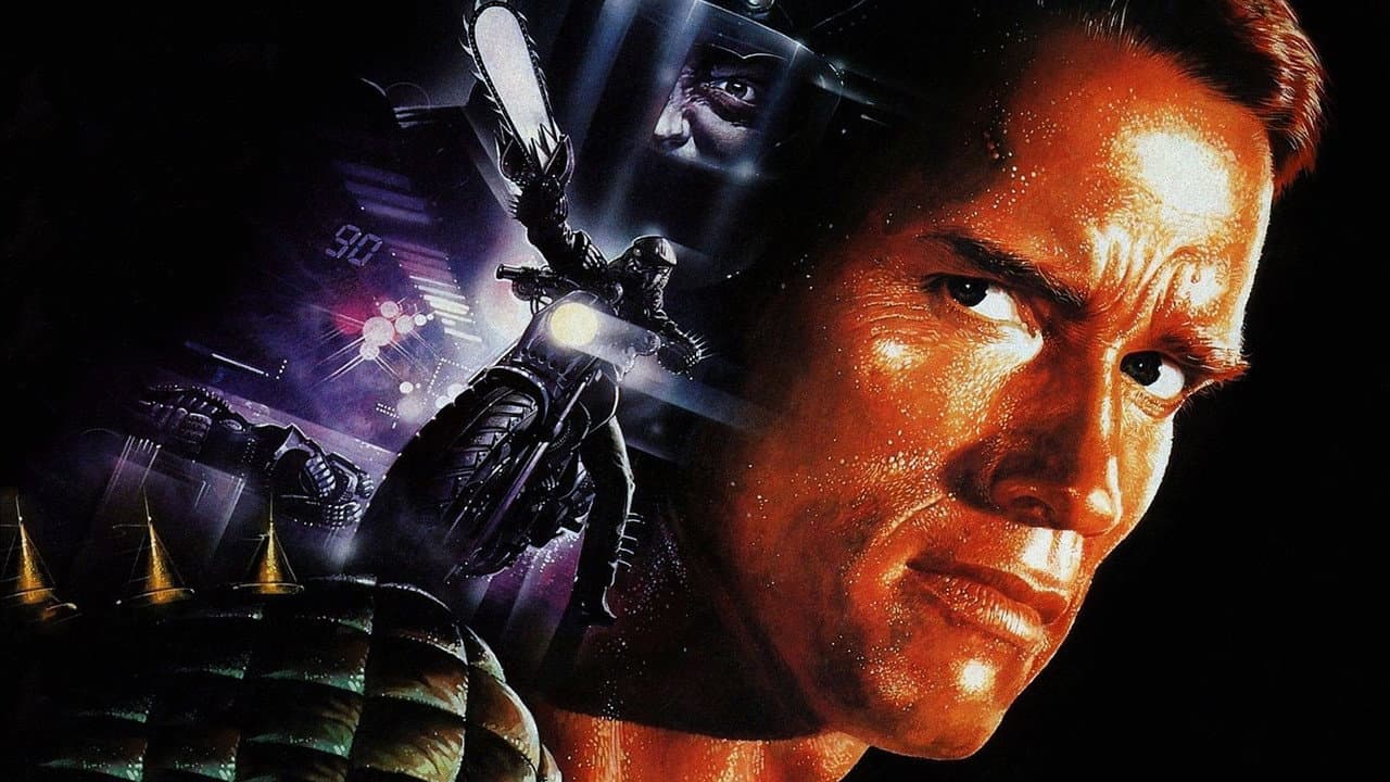 The Running Man — backdrops 4