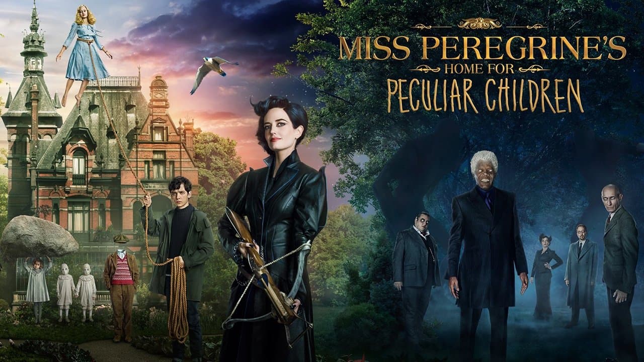 Miss Peregrine's Home for Peculiar Children — backdrops with title 1