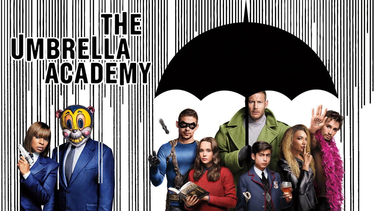 The Umbrella Academy — backdrops with title 3