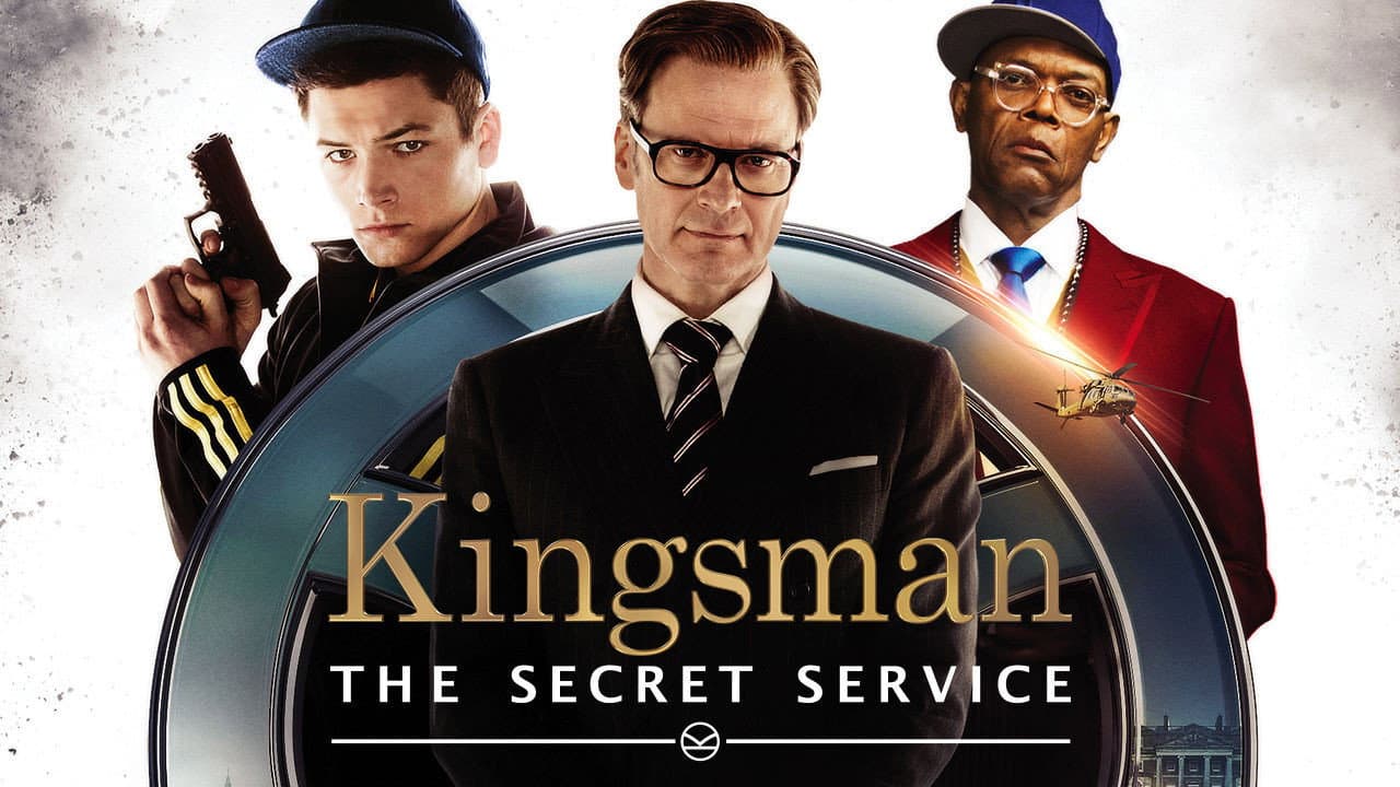 Kingsman: The Secret Service — backdrops with title 2