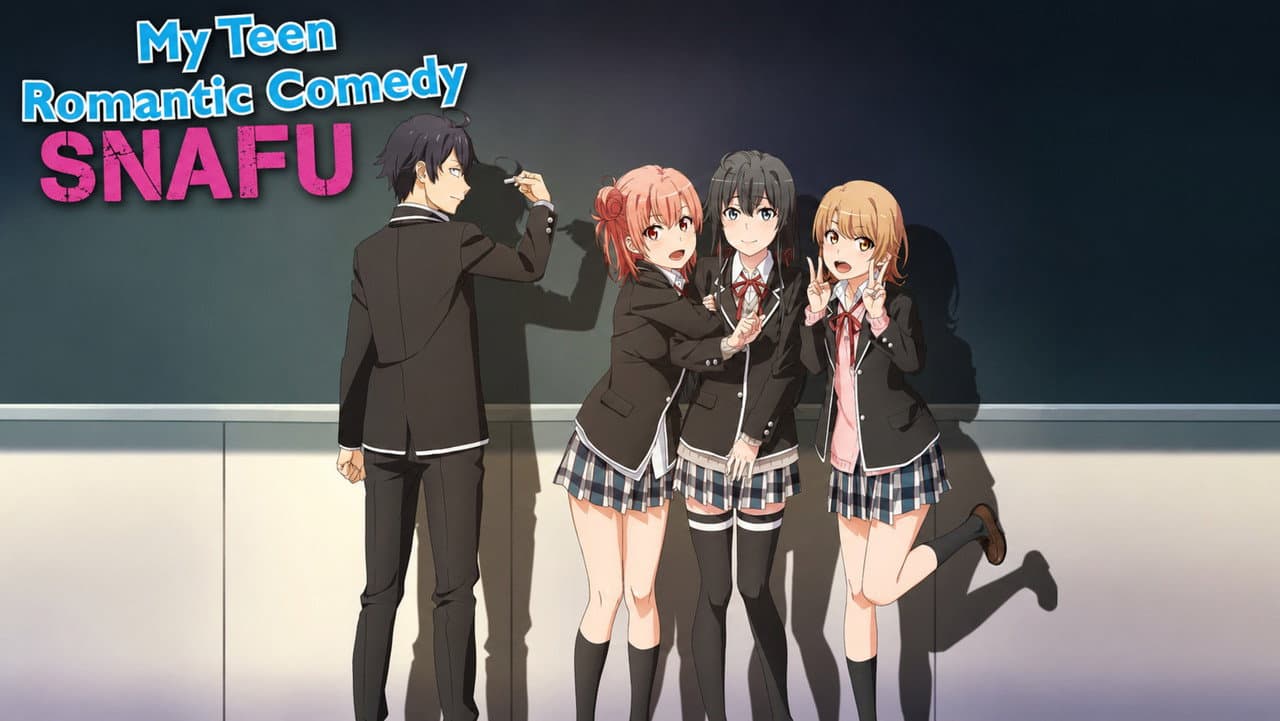 My Teen Romantic Comedy SNAFU — backdrops with title 3