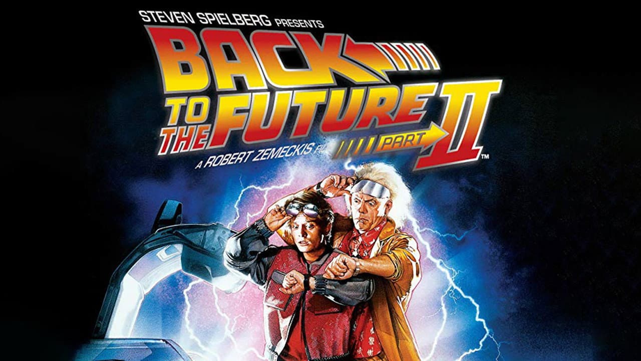 Back to the Future Part II — backdrops with title 3