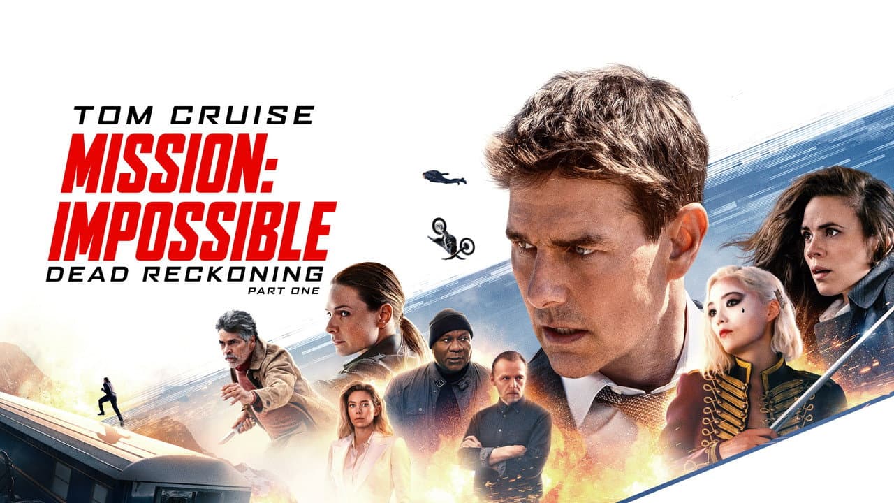 Mission: Impossible - Dead Reckoning Part One — backdrops with title 3