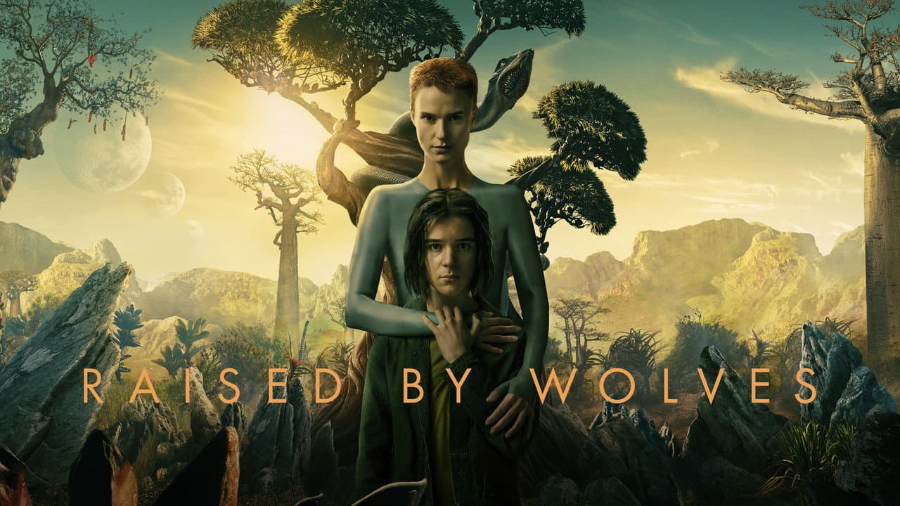 Raised by Wolves — backdrops with title 4