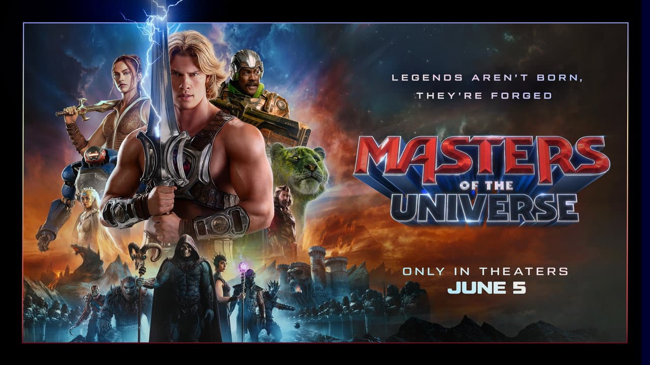 Masters of the Universe — backdrops with title 2