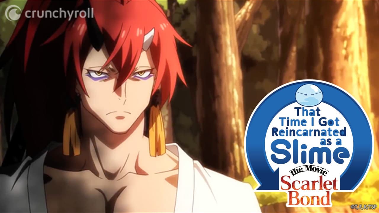 That Time I Got Reincarnated as a Slime the Movie: Scarlet Bond — backdrops with title 1