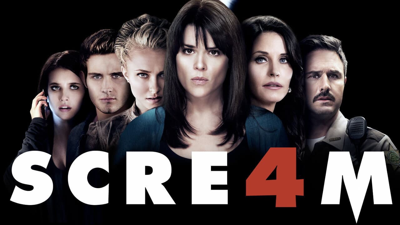 Scream 4 — backdrops with title 7