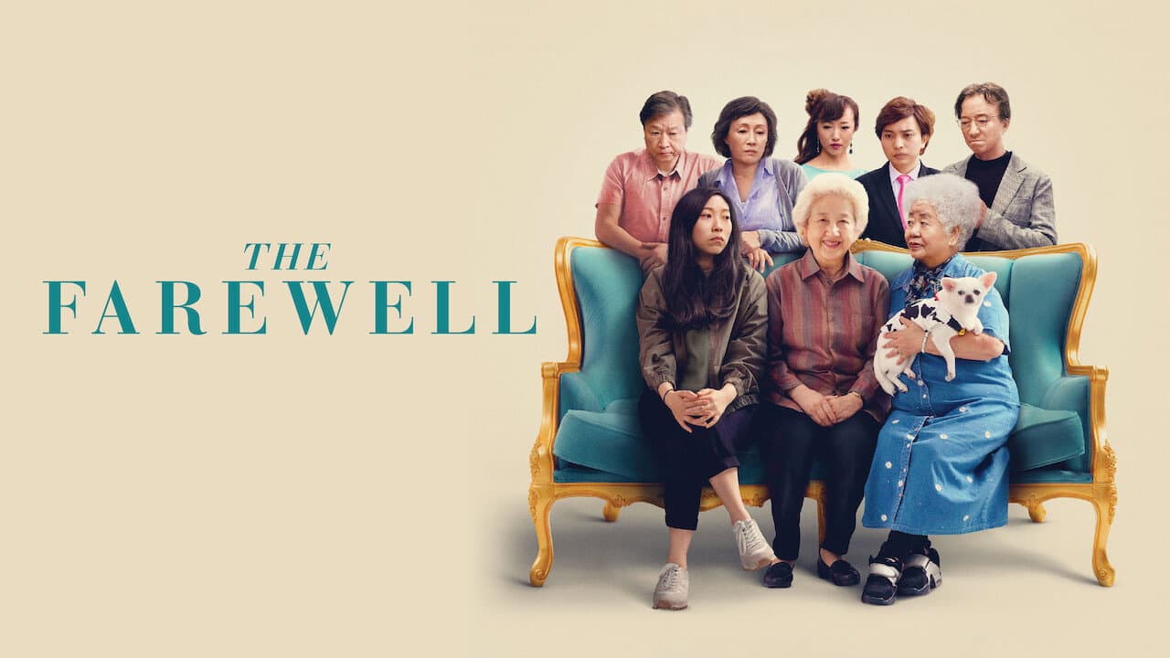 The Farewell — backdrops with title 2
