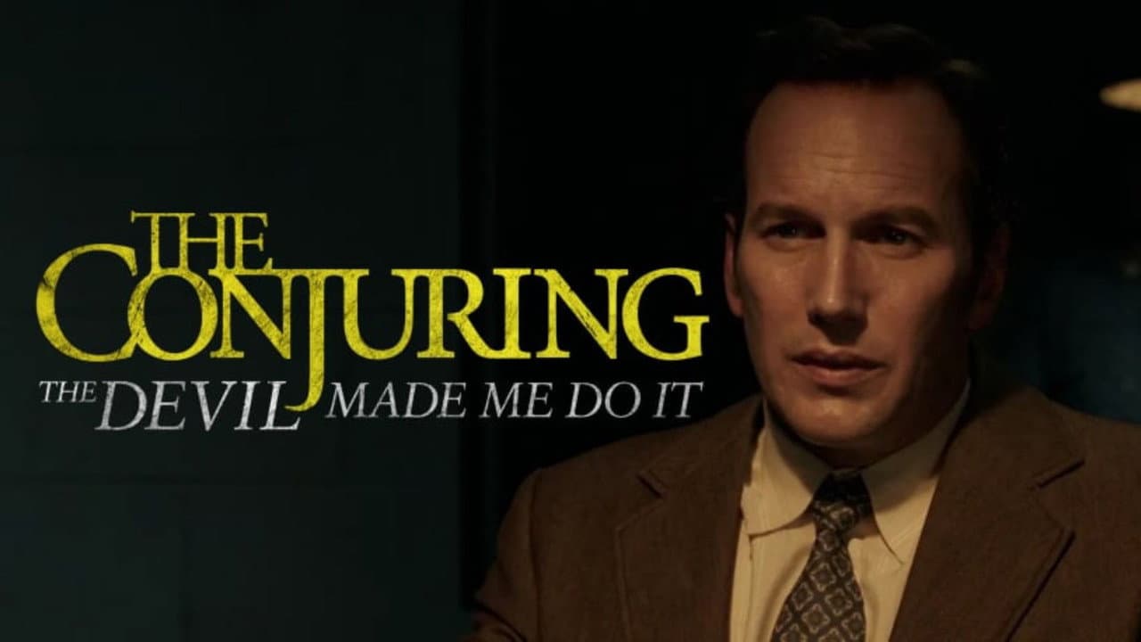 The Conjuring: The Devil Made Me Do It — backdrops with title 2
