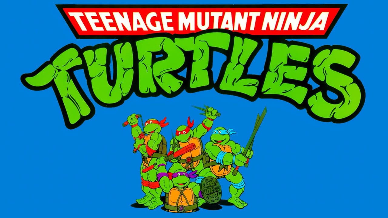 Teenage Mutant Ninja Turtles — backdrops with title 7
