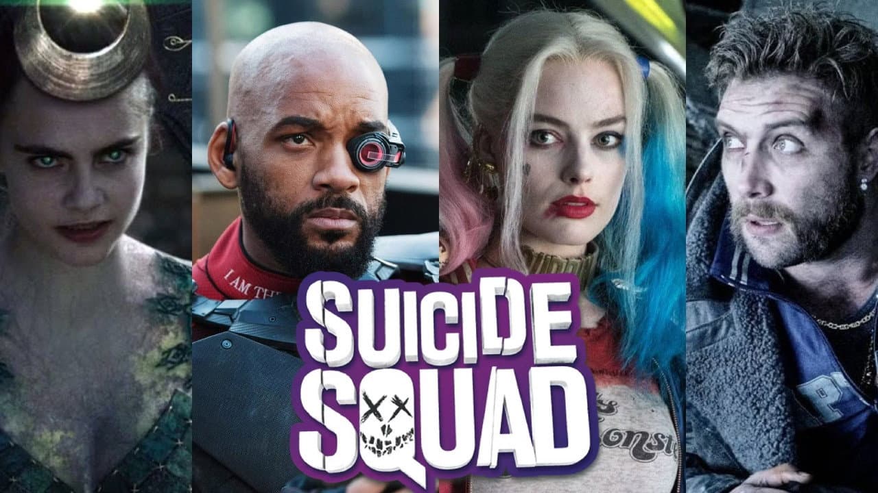 Suicide Squad — backdrops with title 7