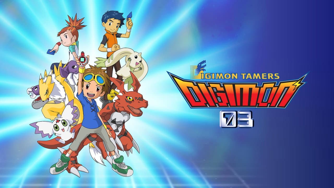 Digimon Tamers — backdrops with title 1