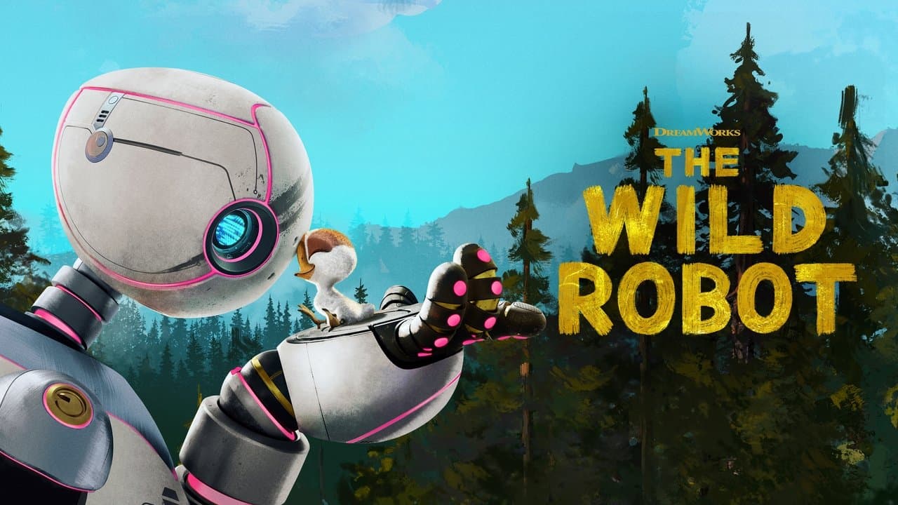 The Wild Robot — backdrops with title 1