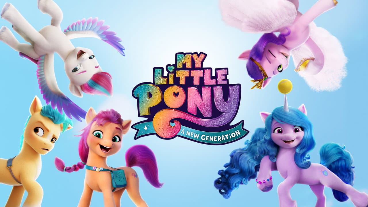 My Little Pony: A New Generation — backdrops with title 2