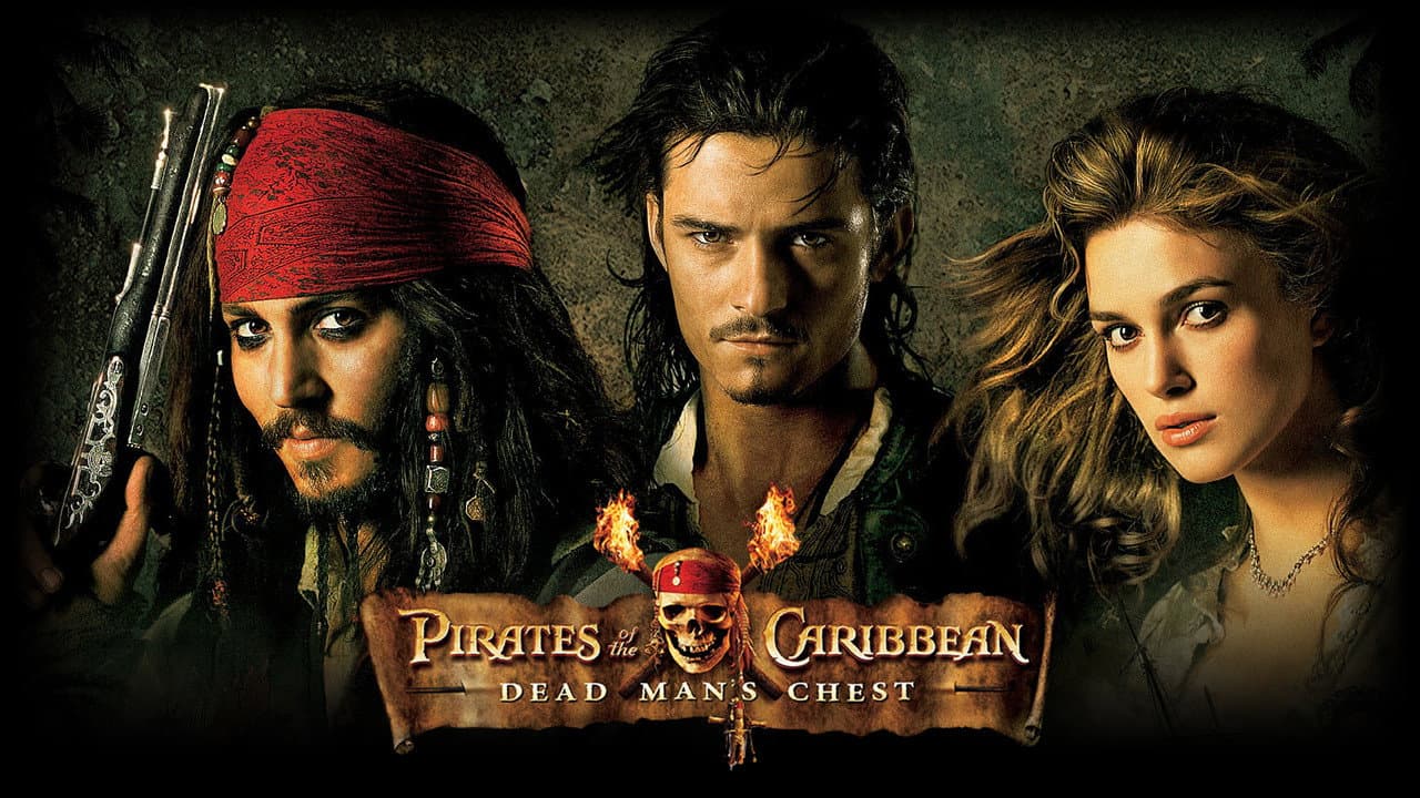 Pirates of the Caribbean: Dead Man's Chest — backdrops with title 3
