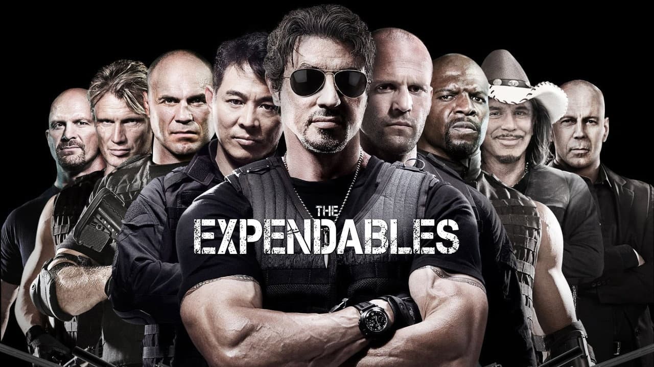 The Expendables — backdrops with title 2