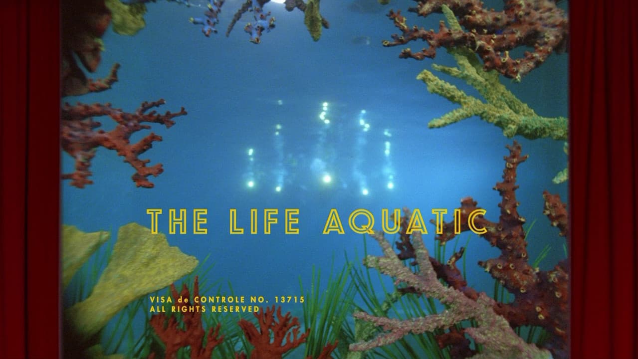 The Life Aquatic with Steve Zissou — backdrops with title 3