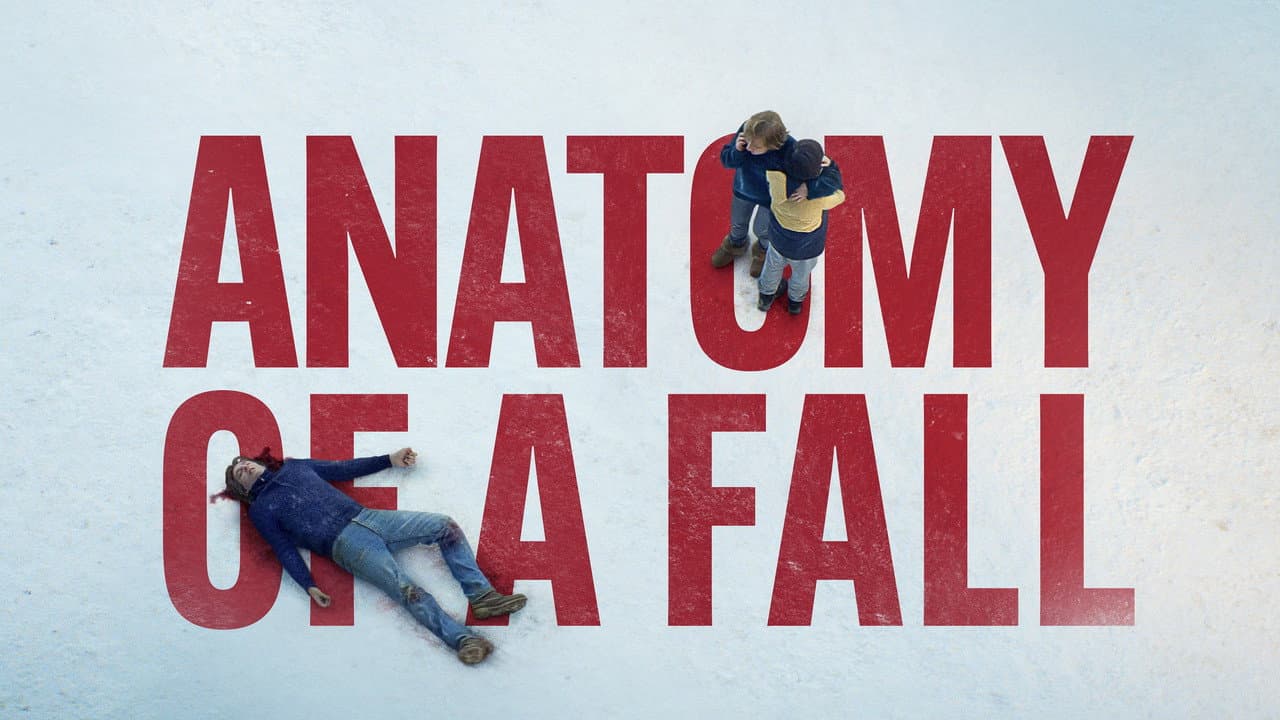 Anatomy of a Fall — backdrops with title 3