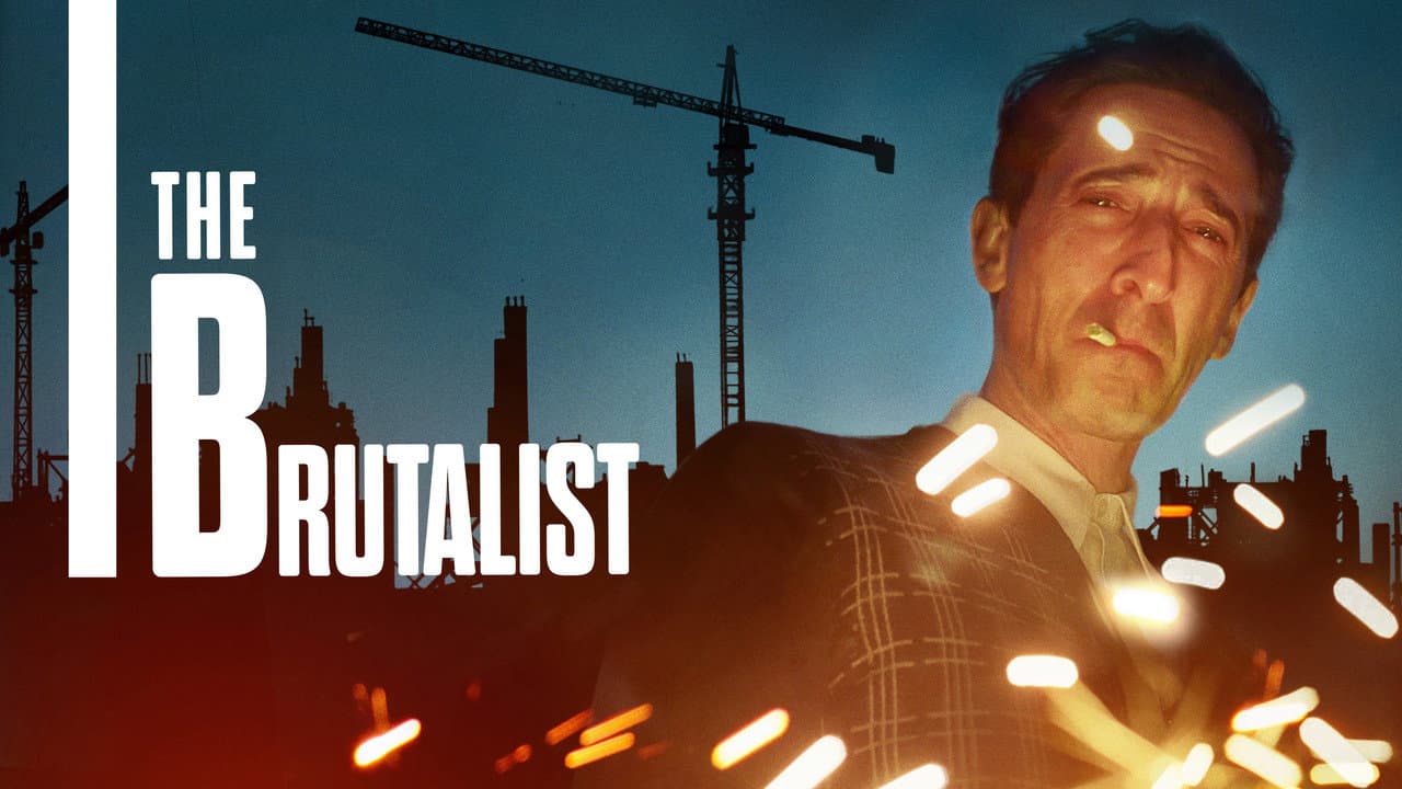 The Brutalist — backdrops with title 3