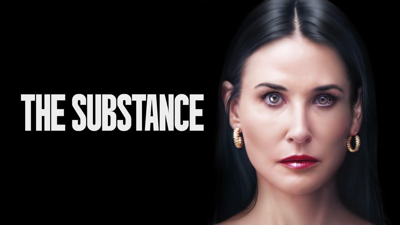 The Substance — backdrops with title 1