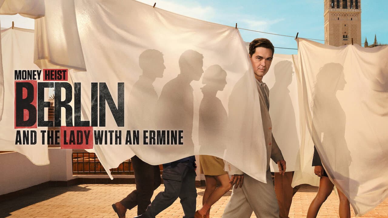 Berlin and the Lady with an Ermine — backdrops with title 2