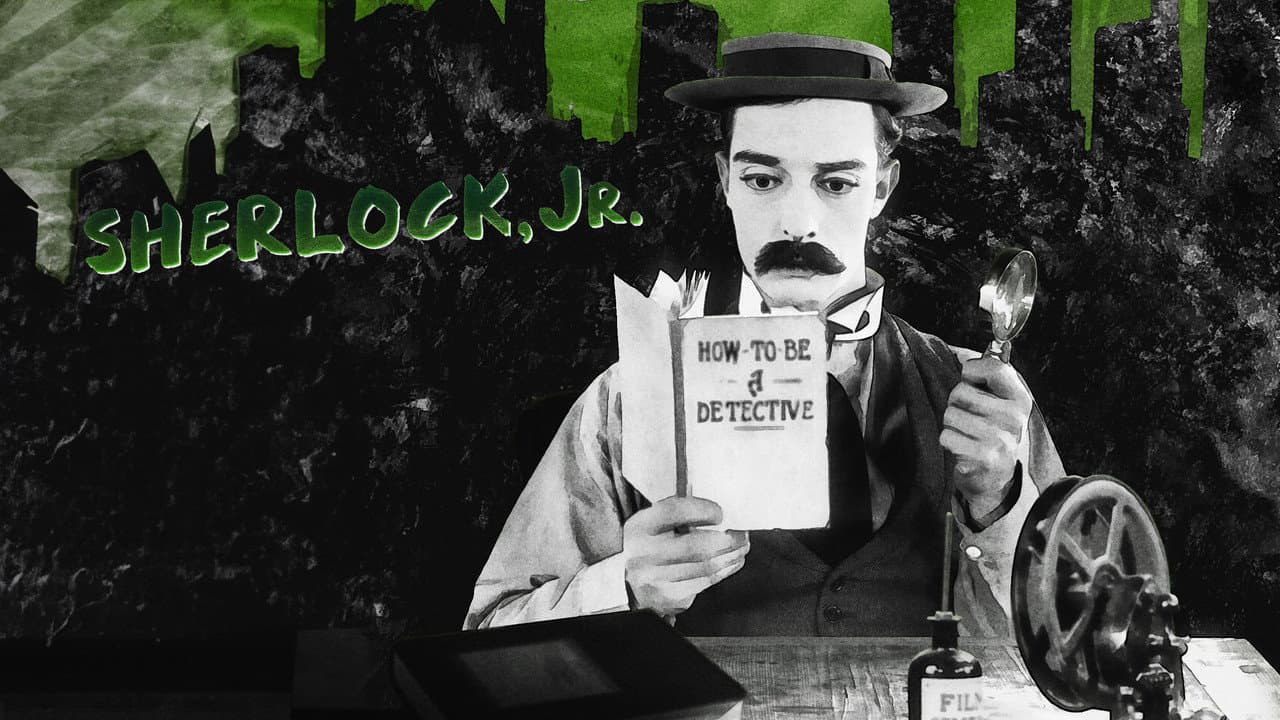 Sherlock Jr. — backdrops with title 3