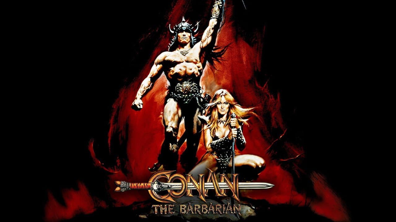 Conan the Barbarian — backdrops with title 1
