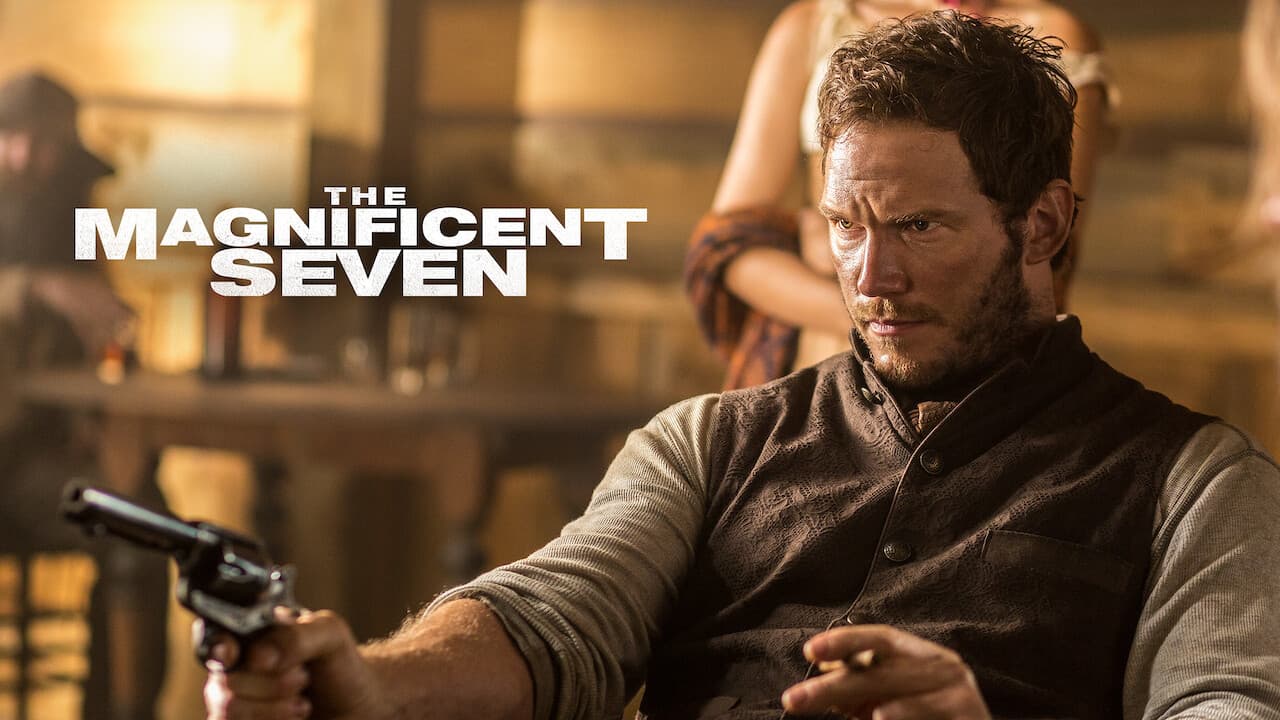 The Magnificent Seven — backdrops with title 2
