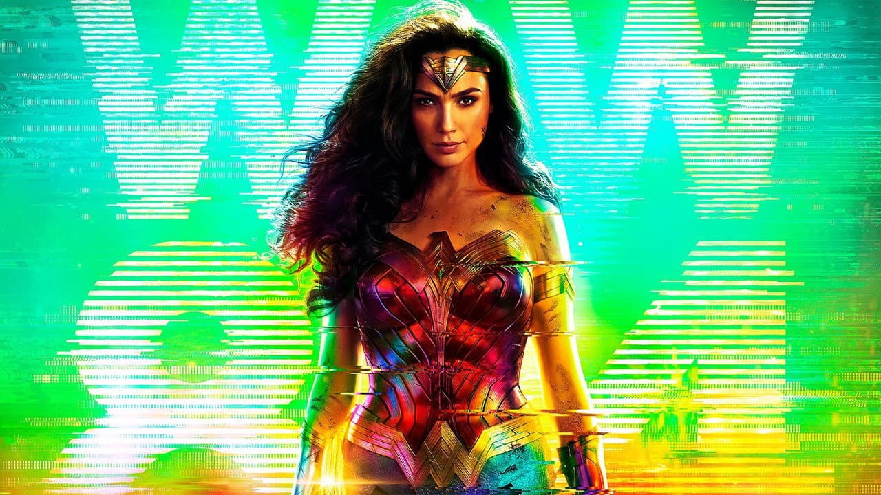 Wonder Woman 1984 — backdrops with title 8