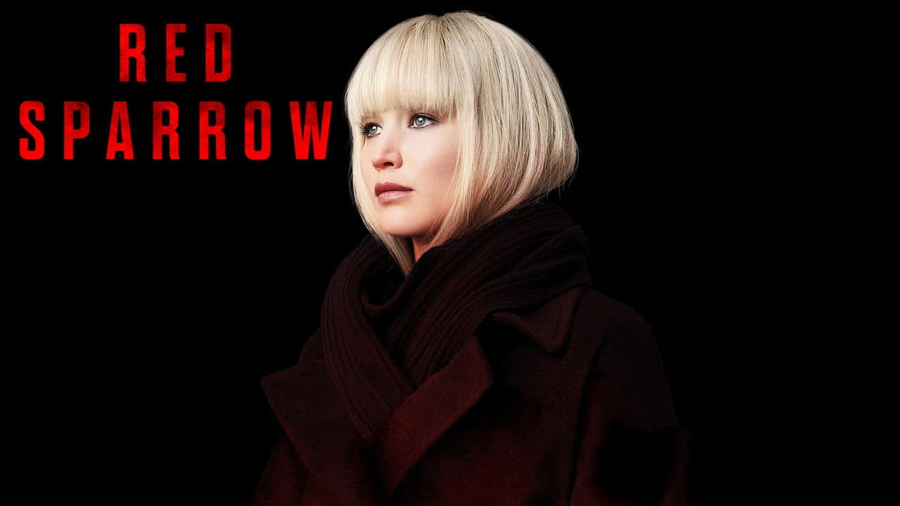 Red Sparrow — backdrops with title 2