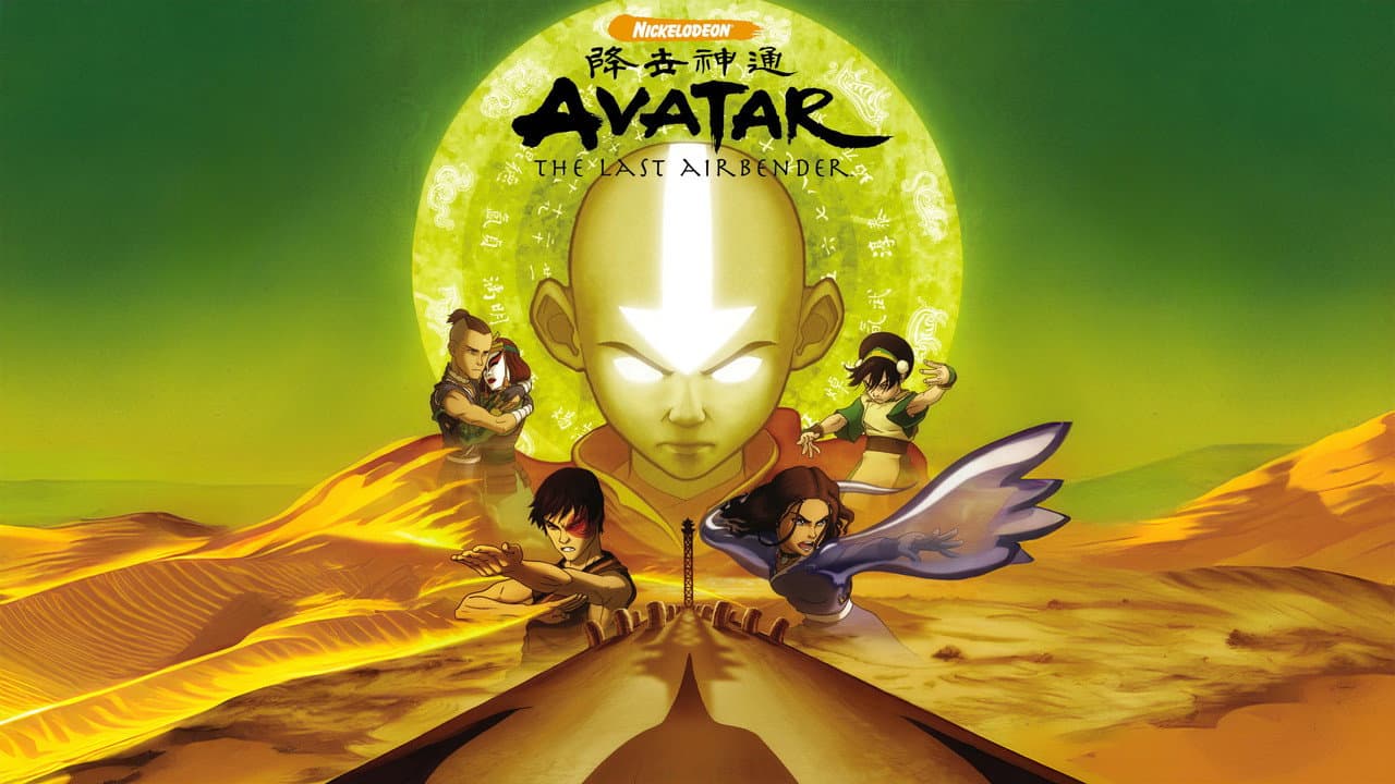 Avatar: The Last Airbender — backdrops with title 3