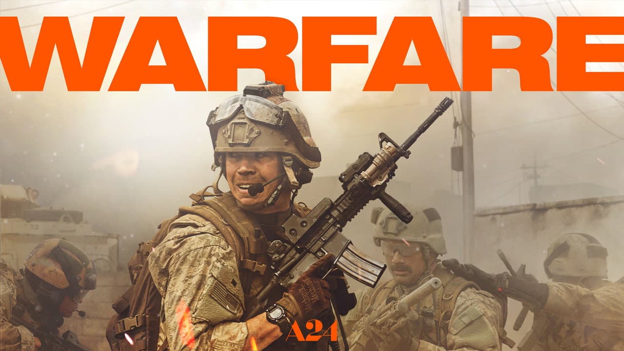 Warfare — backdrops with title 4