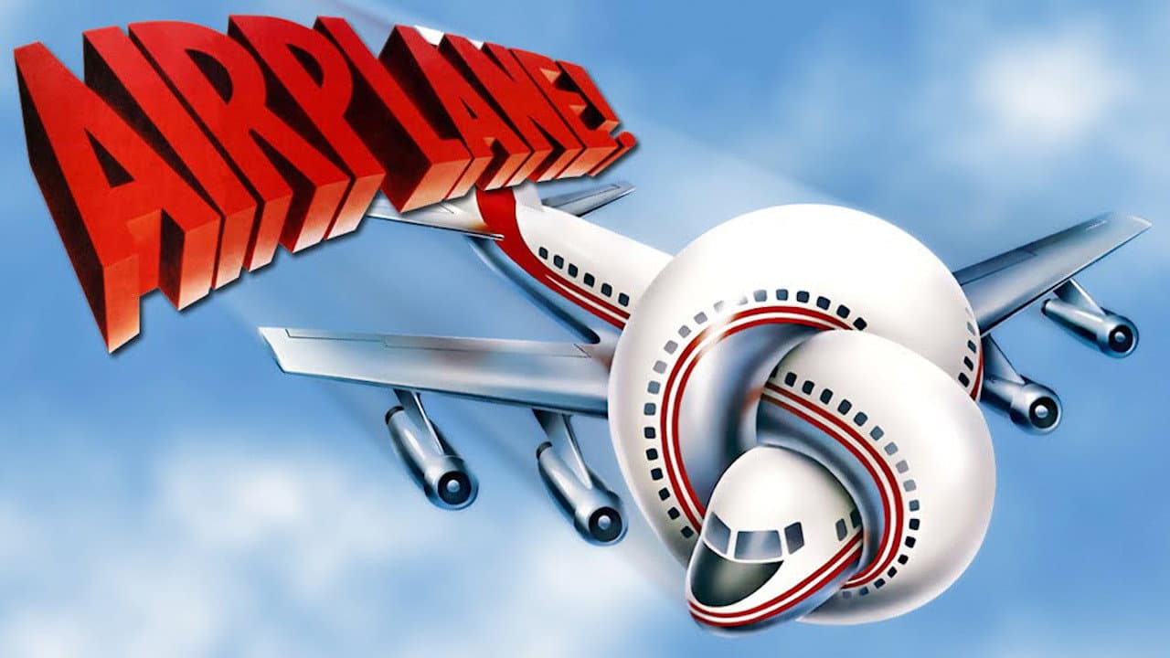Airplane! — backdrops with title 3