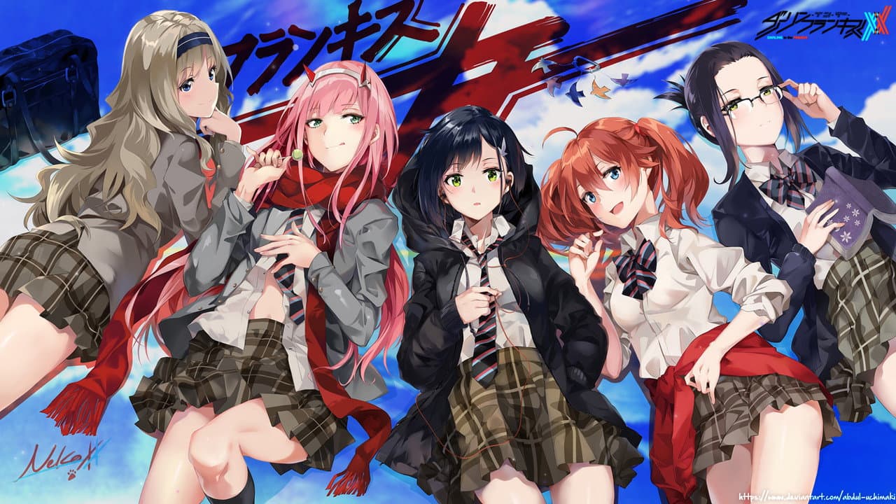 DARLING in the FRANXX — backdrops 4