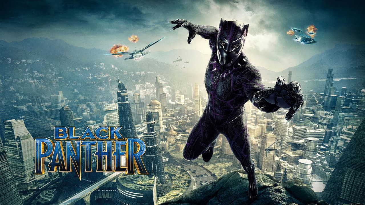 Black Panther — backdrops with title 3