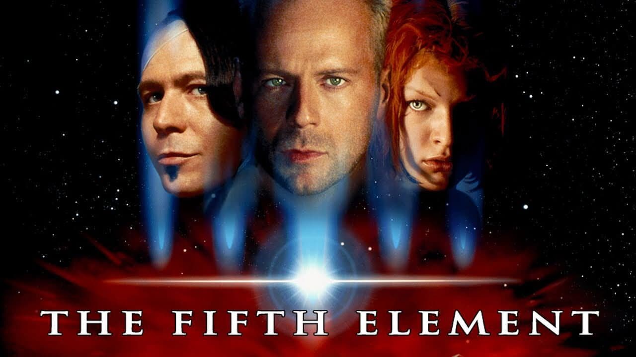 The Fifth Element — backdrops with title 4