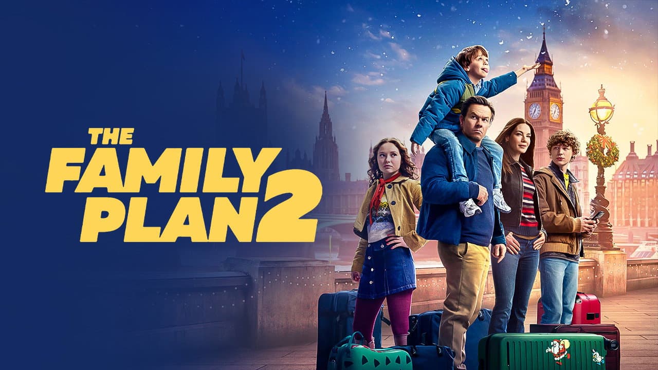 The Family Plan 2 — backdrops with title 7