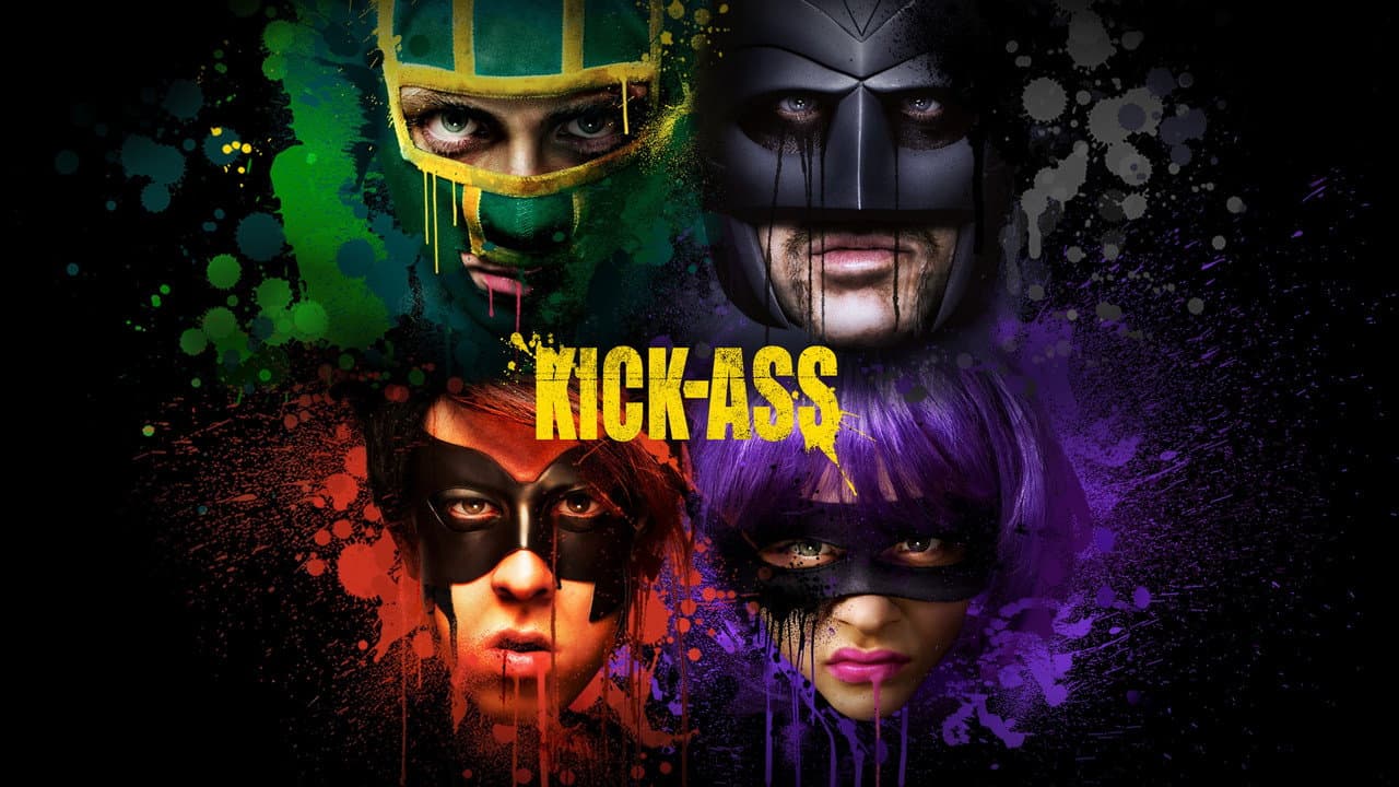 Kick-Ass — backdrops with title 3