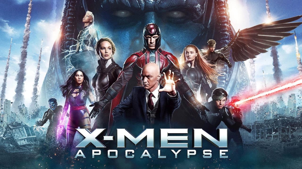 X-Men: Apocalypse — backdrops with title 1
