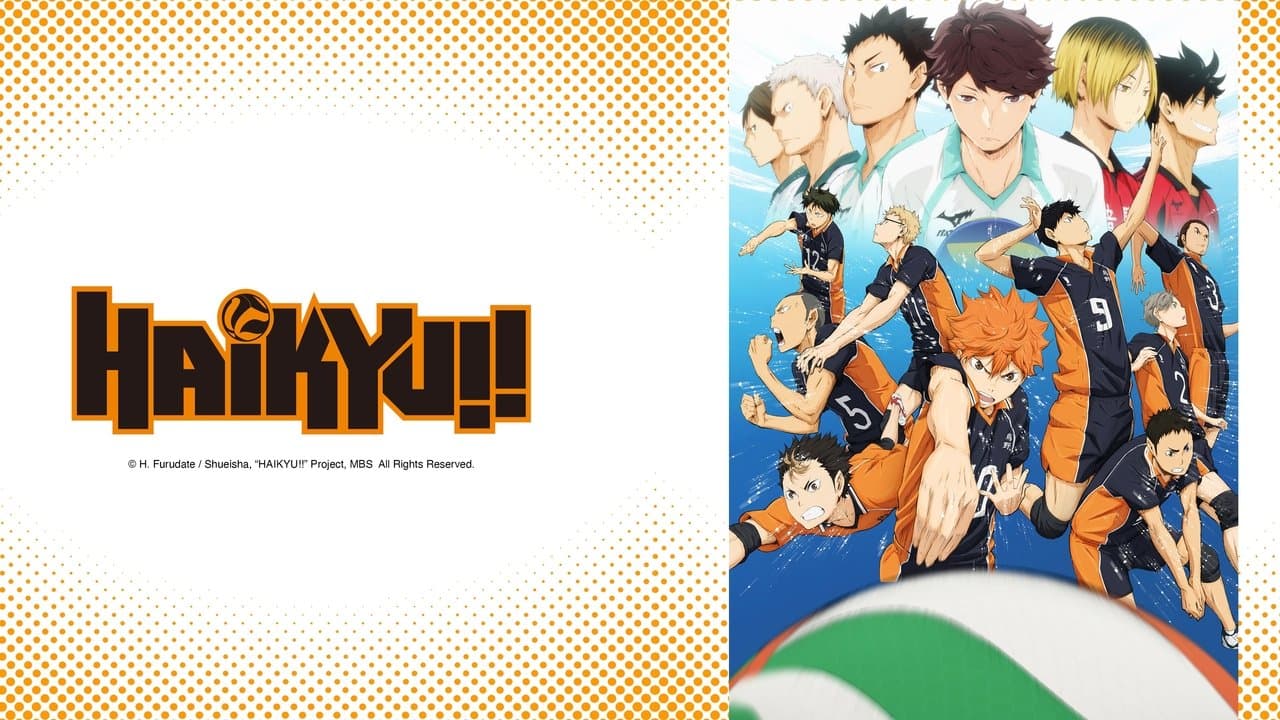 Haikyu!! — backdrops with title 1